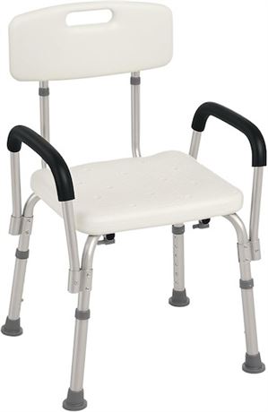 Chaise de douche médicale HOMCOM avec dossier