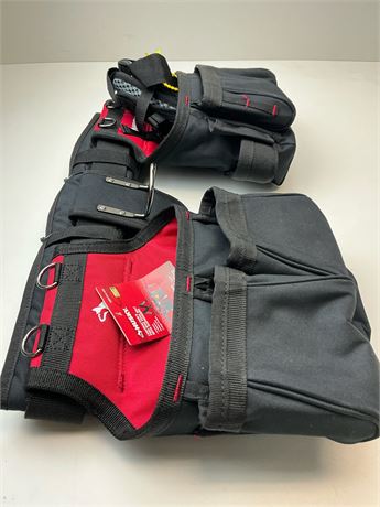 Ceinture à outils Husky double avec bretelles