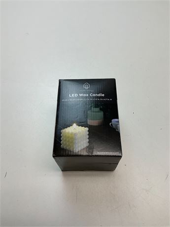 Bougie cire LED Hometrends