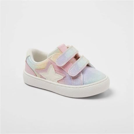 Espadrilles brillantes Sora velcro motif étoile Cat & Jack tout-petits 12T