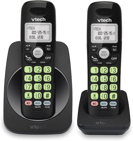Téléphone sans fil VTech DECT 6.0 avec 2 combinés