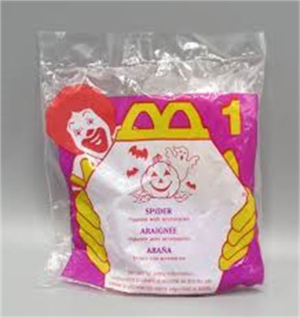 Jouet McDo araignée Halloween 1996
