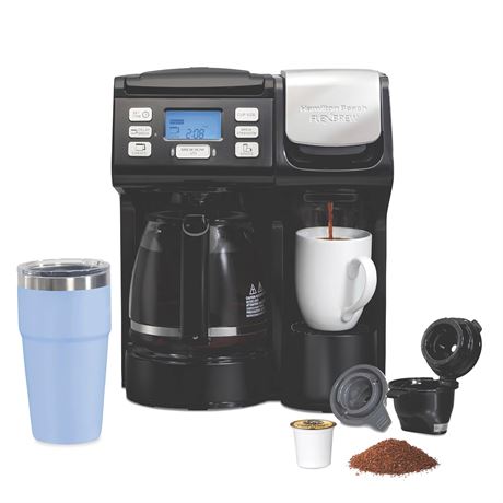 Cafetière Hamilton Beach FlexBrew Trio 2-en-1