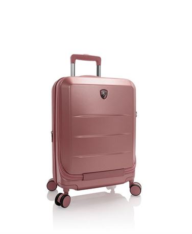 Valise cabine pivotante rigide Hey's EZ Fashion 21 po - rose or