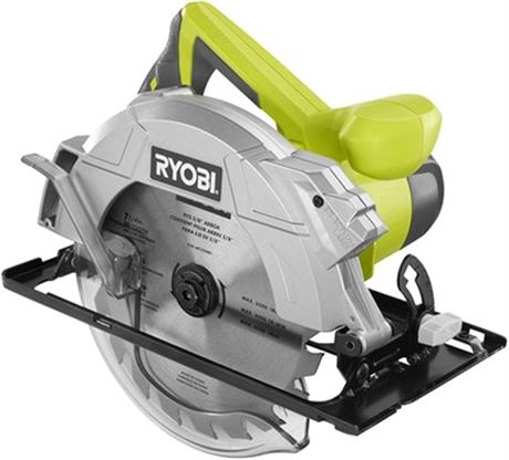 Scie circulaire électrique Ryobi 7-1/4 po 14 A avec laser