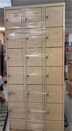 LOT DE 2 -  casiers 18 cases Halowell