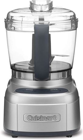 Hachoir/moulin Cuisinart ECH-4SV Elemental 4 tasses, argent