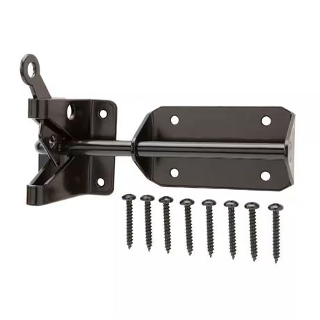 Loquet de barrière robuste noir