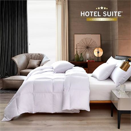 Oreiller souple 20 x 36po  Hotel Suite duvet d'oie blanc