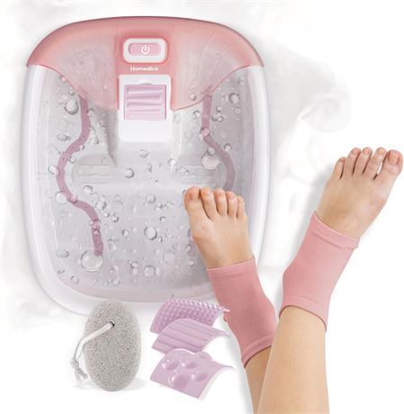 Bain de pieds HoMedics Bubble Bliss de luxe maintien chaleur