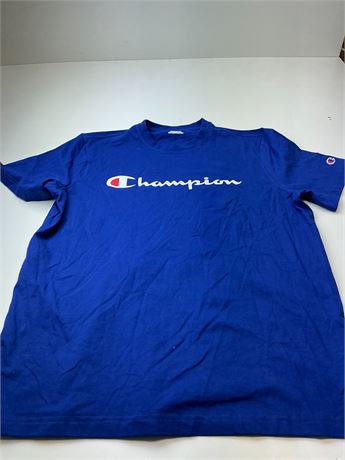 T-shirt Champion bleu taille XL