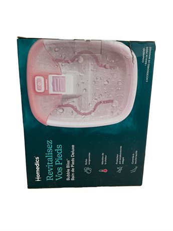 Bain de pieds Homedics Bubble Bliss