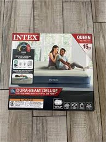 INTEX — Matelas pneumatique Dura-Beam Prestige avec port USB