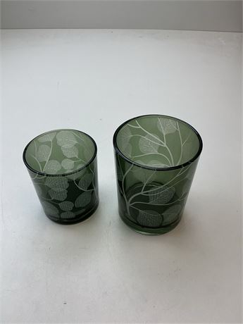 Porte-bougies décoratifs – lot de 2