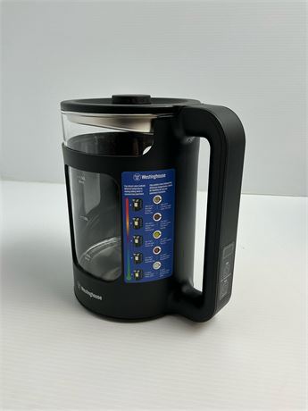 Bouilloire électrique Westinghouse en verre 1,5 L
