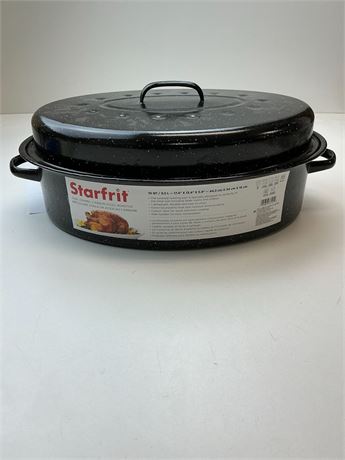 Rôtissoire en acier carbone Starfrit 10 qt / 9,5 L