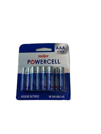 Piles AAA Powercell (12)