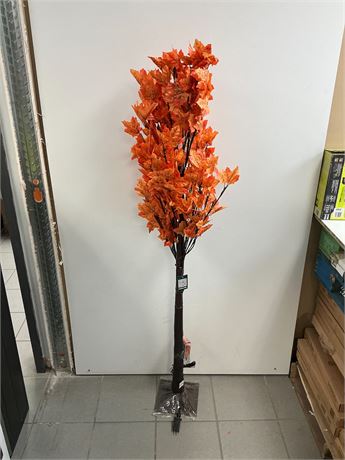 Arbre décoration automnale avec lumières