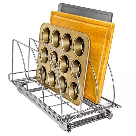 Organisateur coulissant plaques cuisson