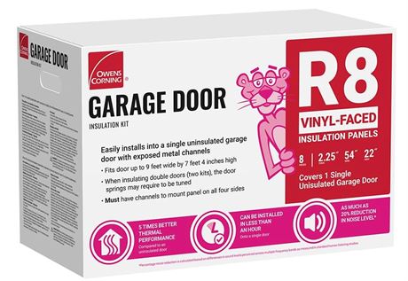 Kit d’isolation pour porte de garage Owens-Corning 500824