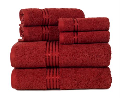Ens. 6 pcs - serviettes de bain Portsmouth Home Hotel
