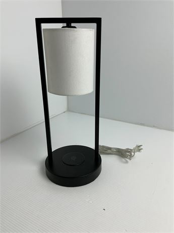 Lampe de chevet avec port USB (sans ampoule)