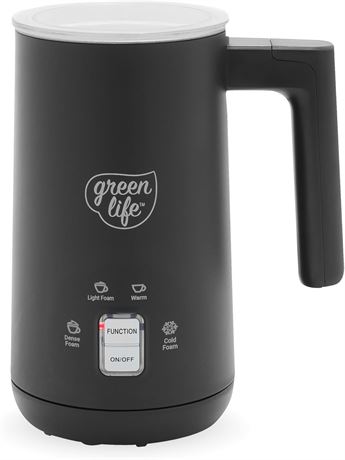 Mousseur à lait électrique céramique GreenLife 10 oz 4 en 1 chaud/froid