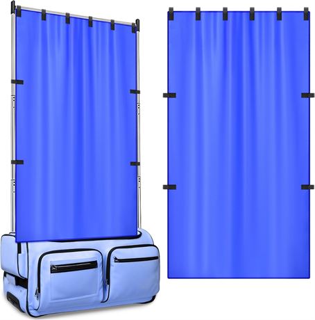 Rideau intimité danse portable RunNico 59 x 31.5 po (rideau seulement)