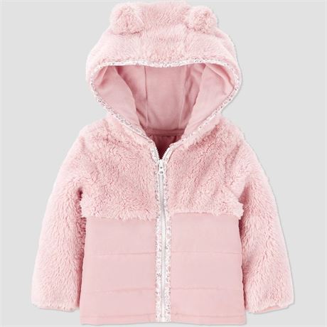 Manteau matelassé Carter's Just One You bébé filles rose nouveau-né