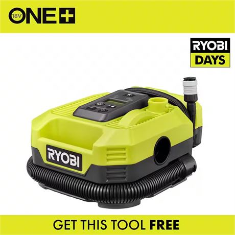 Gonfleur/dégonfleur Ryobi 18V (défectueux)