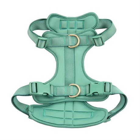 Harnais ajustable à clip SportPet, vert SMALL