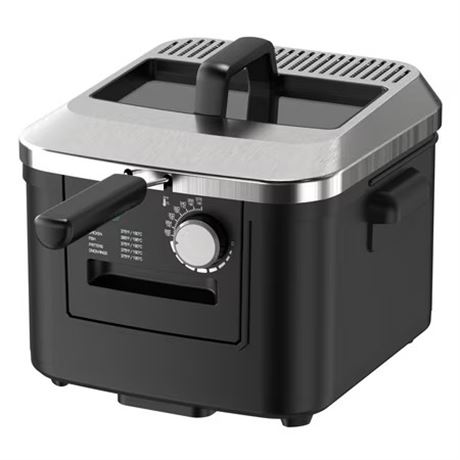 VOIR PHOTOS - Friteuse électrique Mainstays 4L inox