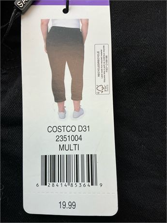 Santana – Capri en jean pour femme avec soutien du ventre – taille 14
