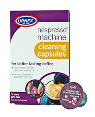 Nettoyant pour machine Nespresso Urnex – 5 capsules (lot de 3)