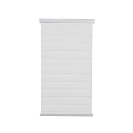 Store zébré sans corde enrouleur auto filtrant Hometrends 30 x 72 po