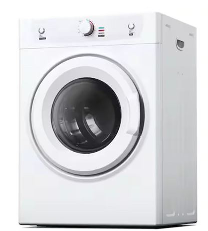 Sécheuse compacte empilable 3.5 pi³ blanche