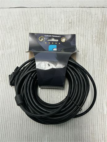 Câble SVGA HDB15M moulé mâle/mâle 50 pi