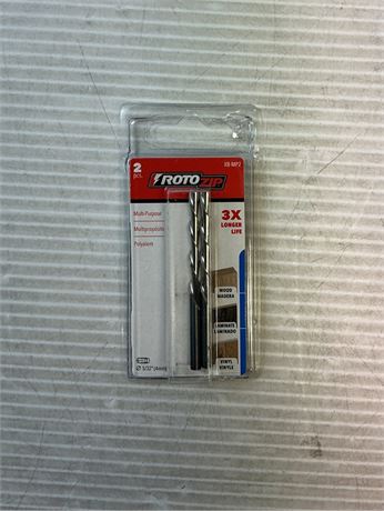 Forets acier Rotozip Xbits 5/32 po – Paquet de 2