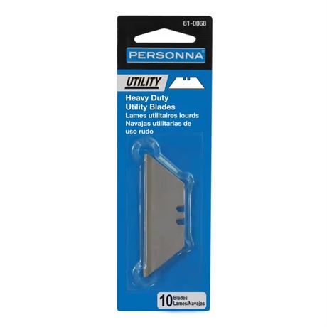 Lot de 5 lames utilitaires paquets de 5 x 10pcs