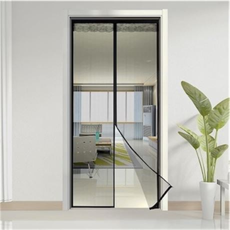 Moustiquaire magnétique Shatex fibre de verre 36 x 96 po porte robuste