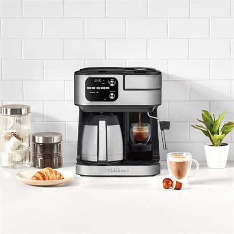 VOIR PHOTOS - Cafetière thermique Cuisinart Coffee Center Barista Bar 4 en 1