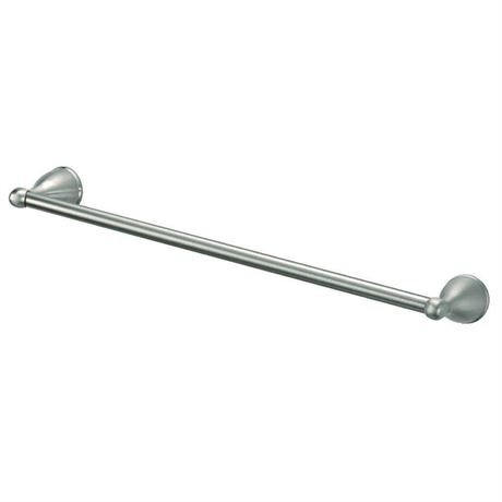 Barre porte-serviettes Builders 24 po anti-marques nickel brossé