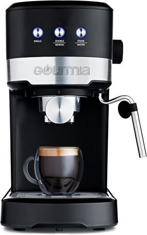 Machine à espresso Gourmia 15 bars avec mousseur