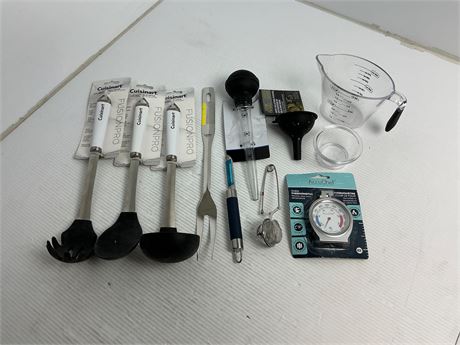 Ensemble ustensiles cuisine
