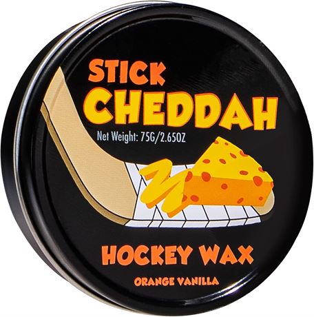 Cire pour bâton de hockey Franklin Sports parfum vanille orange
