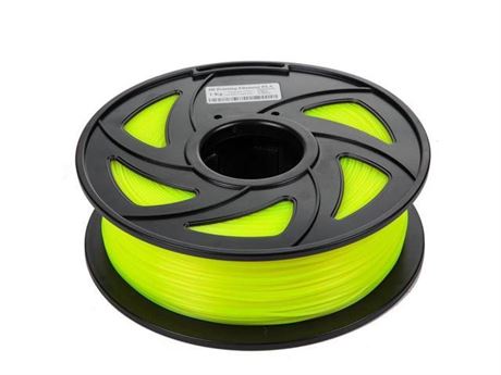 Filament imprimante 3D CloneBox 03446 PLA 1,75 mm 1 kg jaune fluo