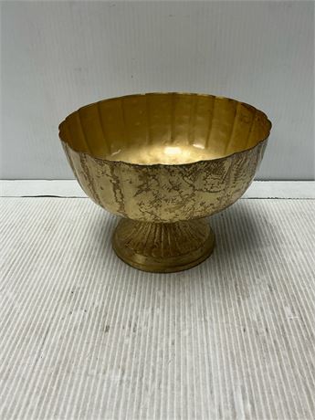 Bol décoratif métal doré Afloral 5.5 po