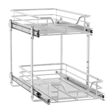 Organisateur sous-armoire Glidez Household Essentials 11,5 po 2 niveaux