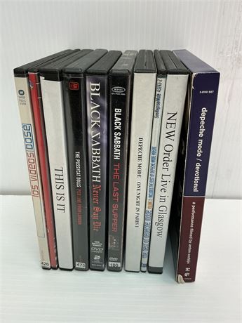 Lot de 10 CD musique