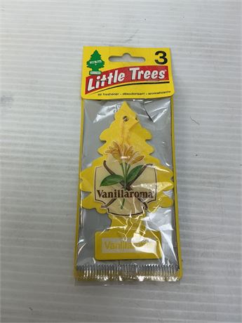 PAQUET DE 3 - Désodorisant Little Trees Vanillaroma